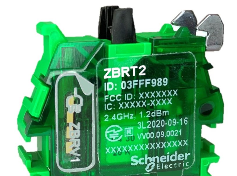 HARMONY ZBRT, LA INTERFAZ INALÁMBRICA Y SIN BATERÍA DE SCHNEIDER ELECTRIC PARA PULSADORES